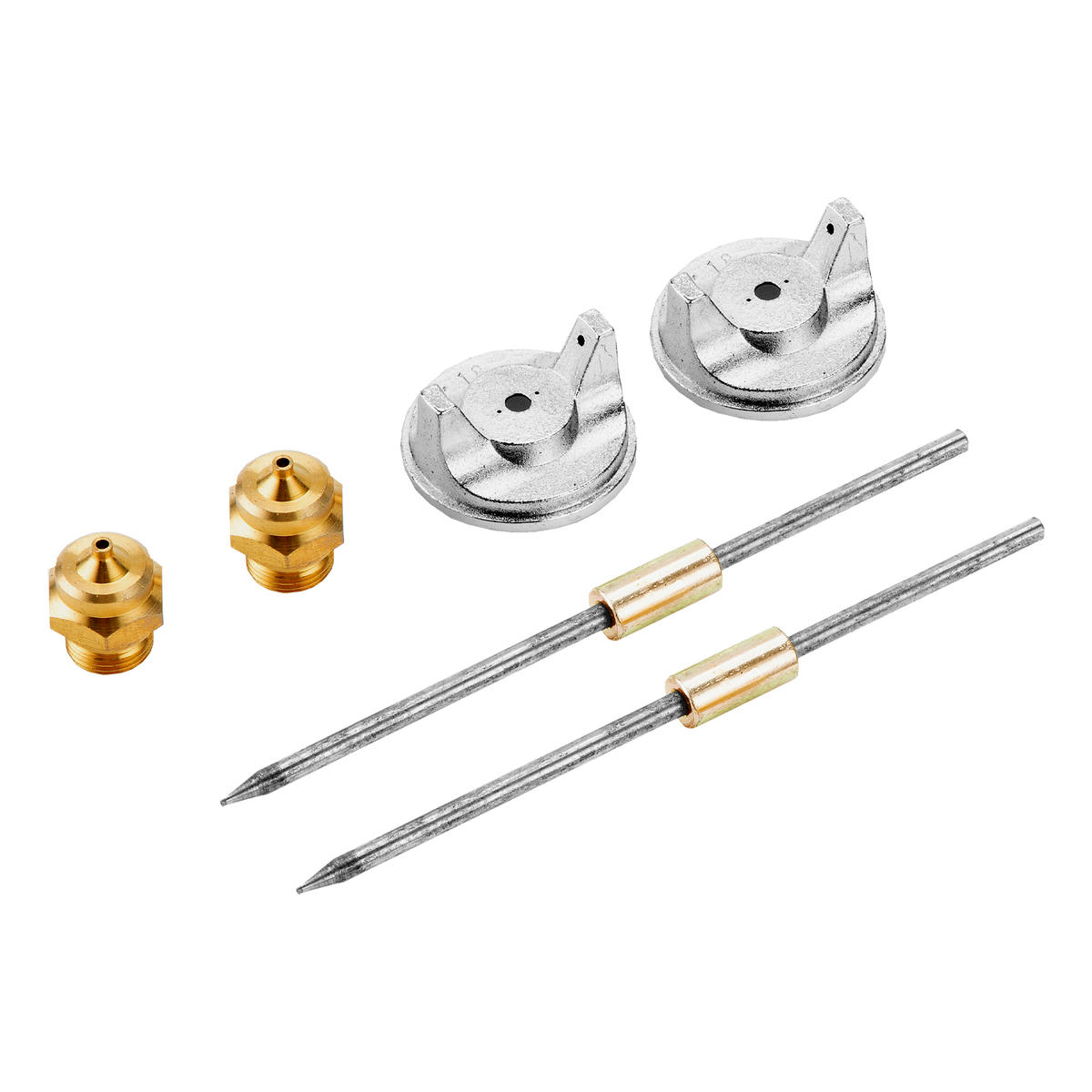 Краскопульт MATRIX с верхним бачком 1л, (сопла 1.2, 1.5, 1.8мм) preview 12 Краскопульт MATRIX с верхним бачком 1л, (сопла 1.2, 1.5, 1.8мм) preview 12