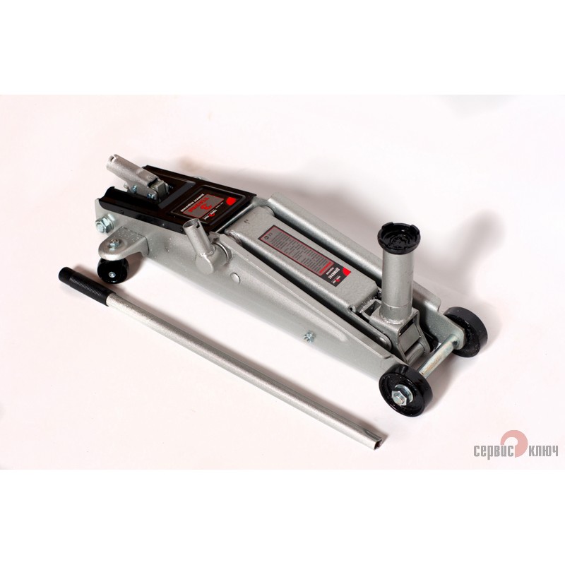 Домкрат подкатной гидравлический 3т высокий с " подстаканником" СЕРВИС КЛЮЧ preview 1