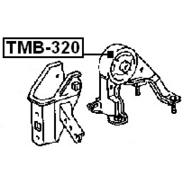 Сайлентблок FEBEST TMB-320 preview 2 Сайлентблок FEBEST TMB-320 preview 2