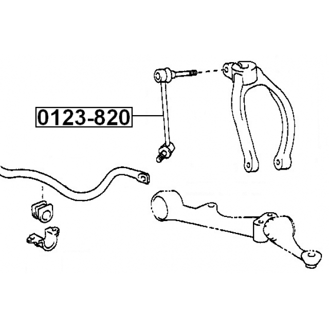 Тяга стабилизатора передняя preview 2