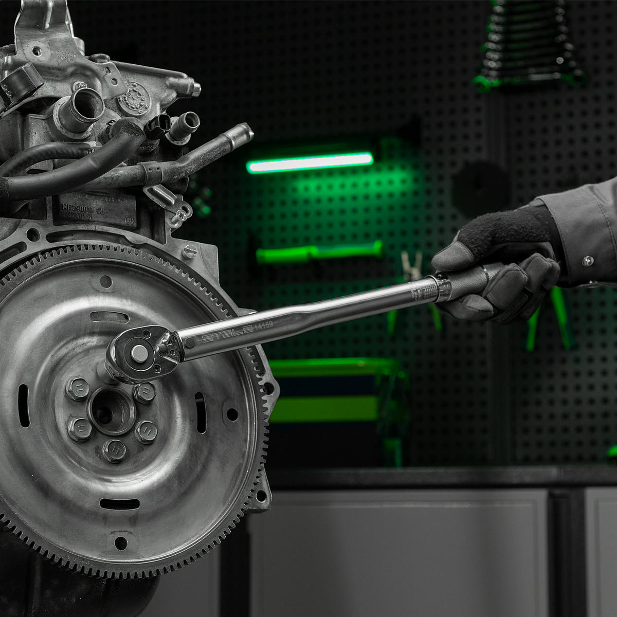 Ключ динамометрический 48-210Нм 1/2" CrV хромир STELS preview 8