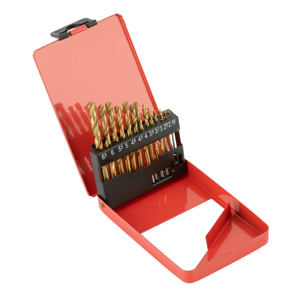 Набор сверл по металлу 1,5-6,5мм (через 0,5мм+3,2мм; 4,8мм)13шт. MATRIX preview 2