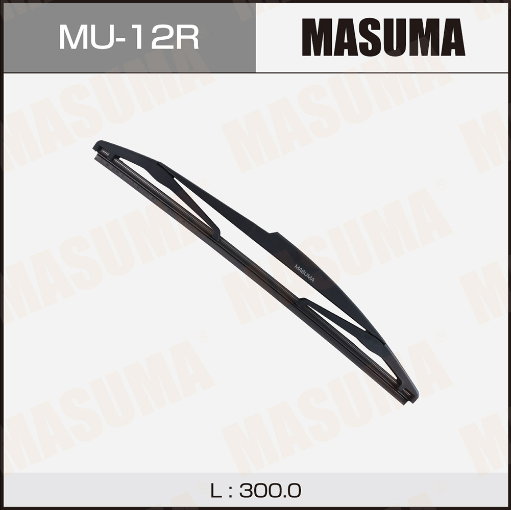 Щетка стеклоочистителя задняя 300 мм каркасная 1 шт MASUMA WIPER BLADE MU-12R preview 1