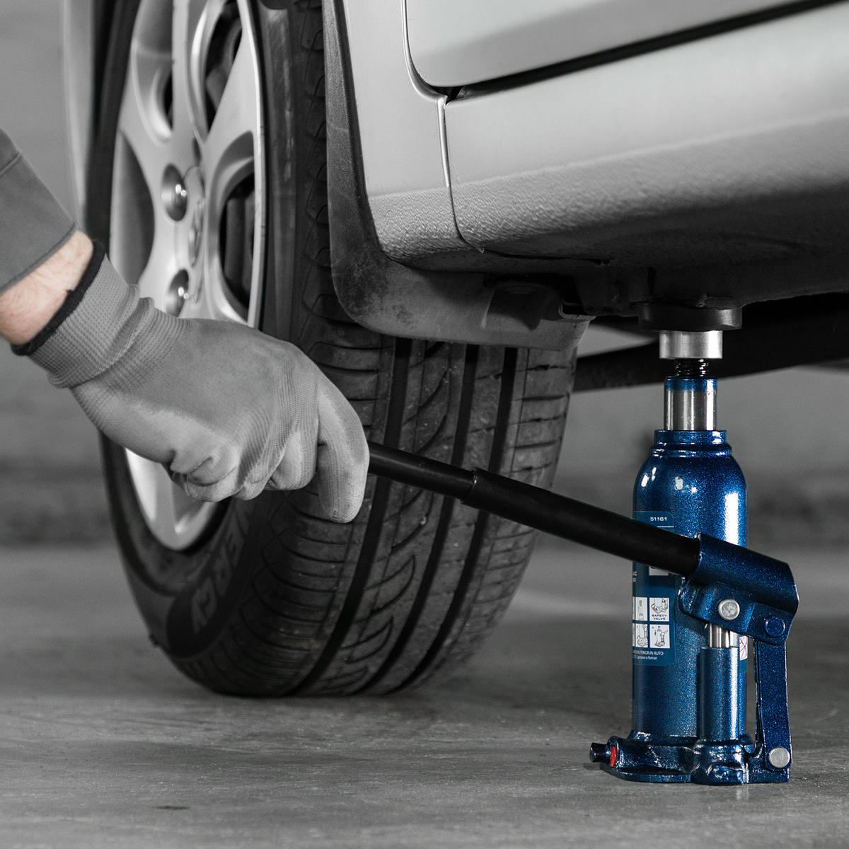 Домкрат бутылочный 3т гидравлический (188-363мм) STELS preview 11