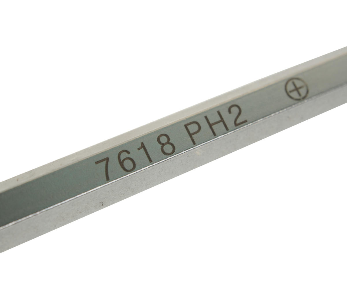 Отвертка крестовая PH2 х 100мм усиленная со сквозным стержнем JTC /1 preview 2