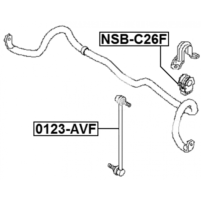 Втулка переднего стабилизатора d26 preview 2