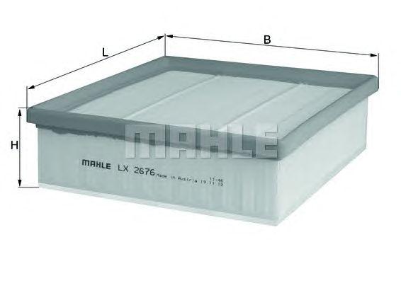 Фильтр воздушный KNECHT LX 2676 preview 1 Фильтр воздушный KNECHT LX 2676 preview 1