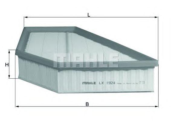 Фильтр воздушный KNECHT LX 1924 preview 1 Фильтр воздушный KNECHT LX 1924 preview 1