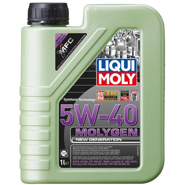 Масло моторное LIQUI MOLY Molygen New Generation HC 5w40 синт. 1л preview 2 Масло моторное LIQUI MOLY Molygen New Generation HC 5w40 синт. 1л preview 2