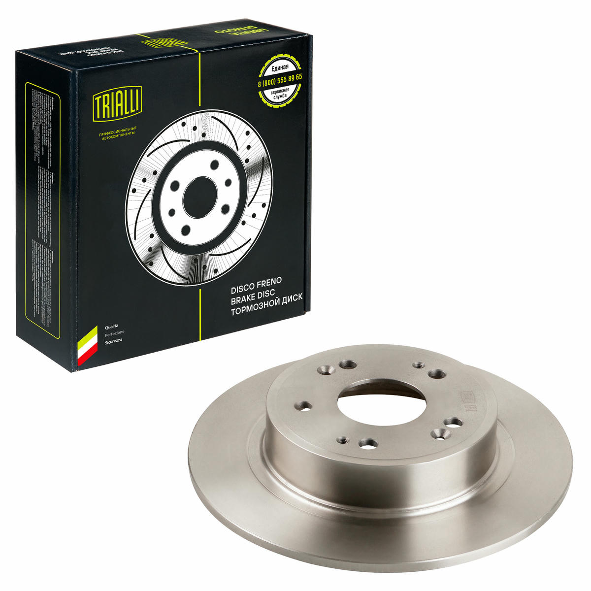 Диск тормозной задний TRIALLI DF 230106 preview 1