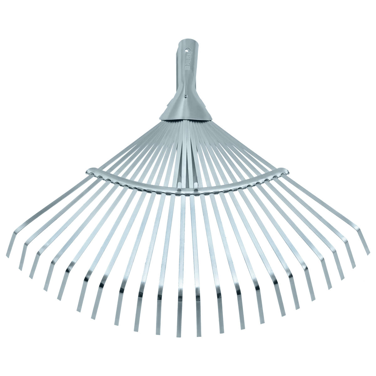 Грабли веерные стальные 300-480мм, 22 плоских зубьев, оцикованные, раздвижные без черенка PALISAD preview 2