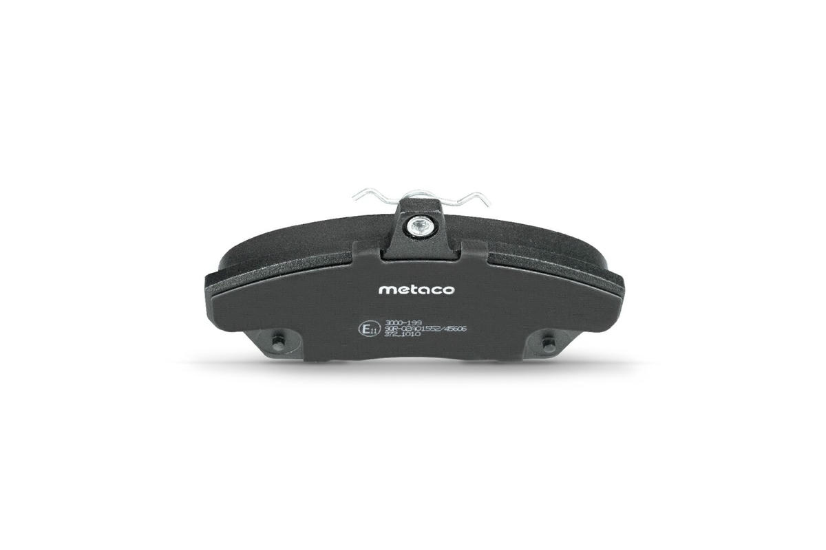 Колодки тормозные передние к-кт metaco 3000-199 preview 5