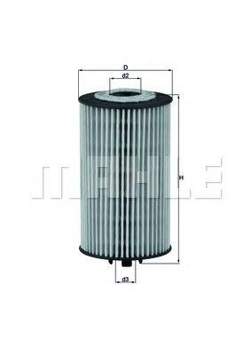 Фильтр масляный KNECHT _OX401D preview 1