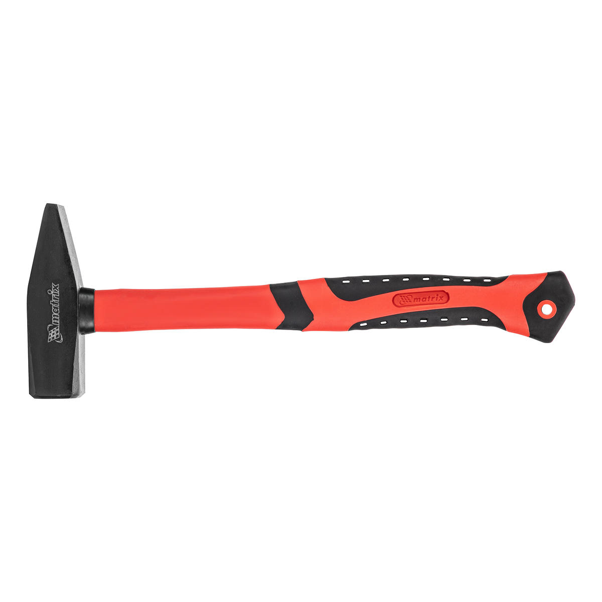 Молоток 800г слесарный фиберглассовая обрезиненная ручка MATRIX preview 2