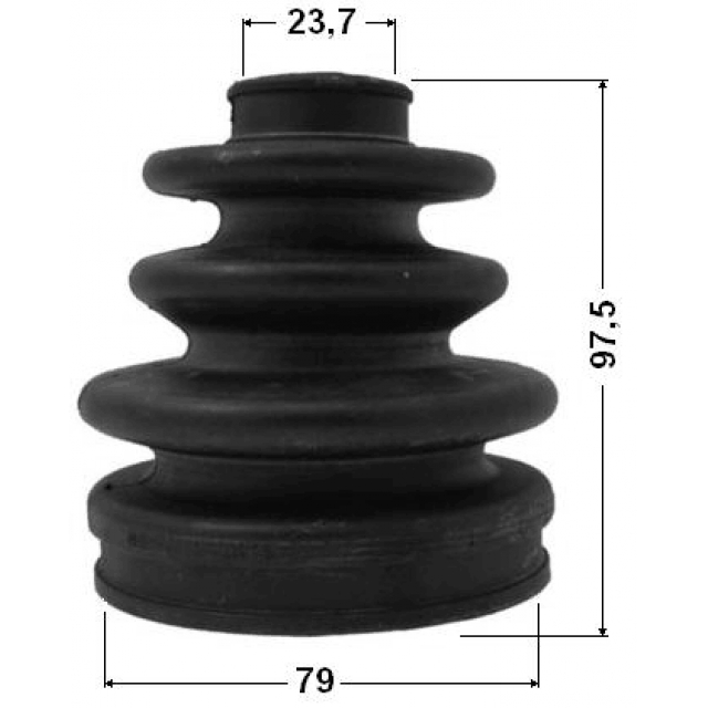 Пыльник ШРУСа наружного пер FEBEST 0117-090 preview 2 Пыльник ШРУСа наружного пер FEBEST 0117-090 preview 2