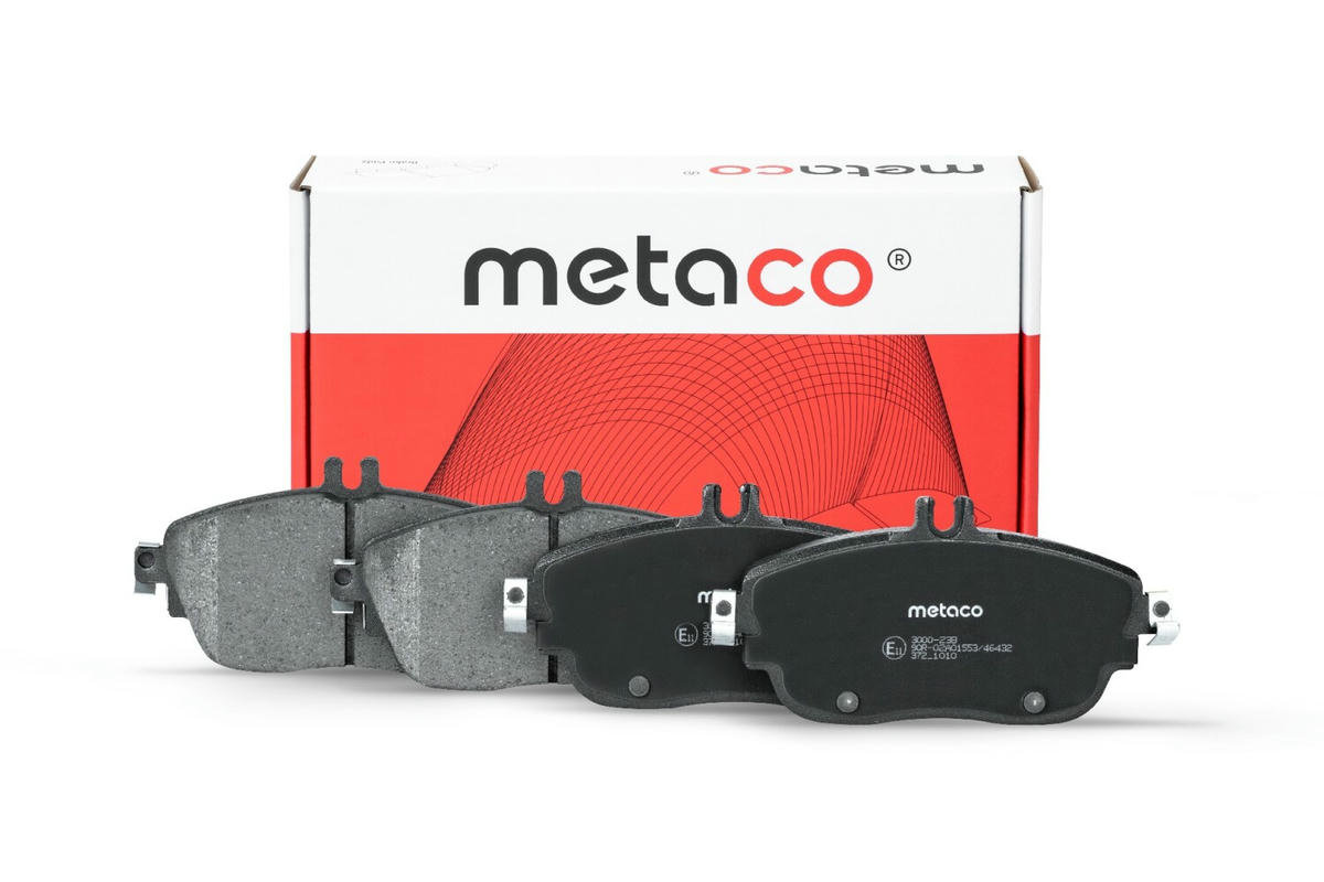 Колодки тормозные передние к-кт metaco 3000-238 preview 1 Колодки тормозные передние к-кт metaco 3000-238 preview 1
