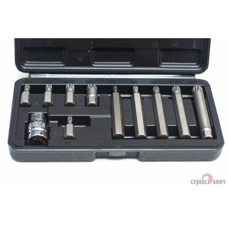 Набор бит SPLINE (М5-12) 11пр. СЕРВИС КЛЮЧ preview 1