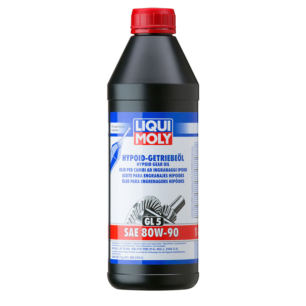 Масло трансмиссионное LIQUI MOLY HYPOID-GETRIEBEOL 80W90 GL-5 1л preview 2