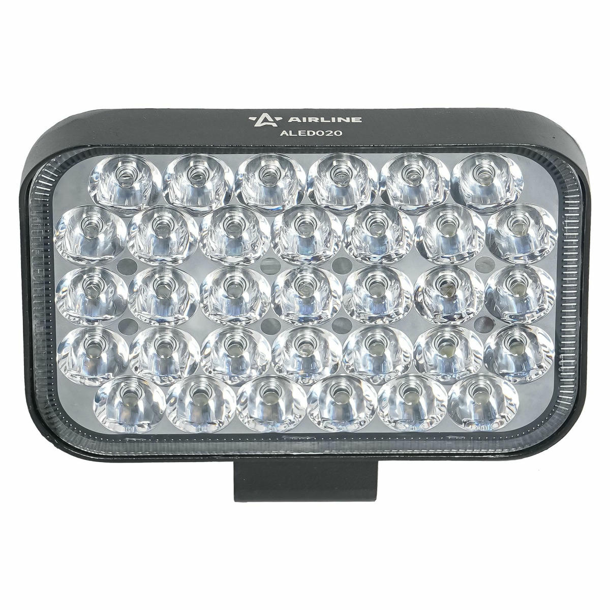 Фара светодиодная прямоугольная, 33 LED рассеяный свет, 33W (135х95х38) 12/24V (ALED020) preview 2