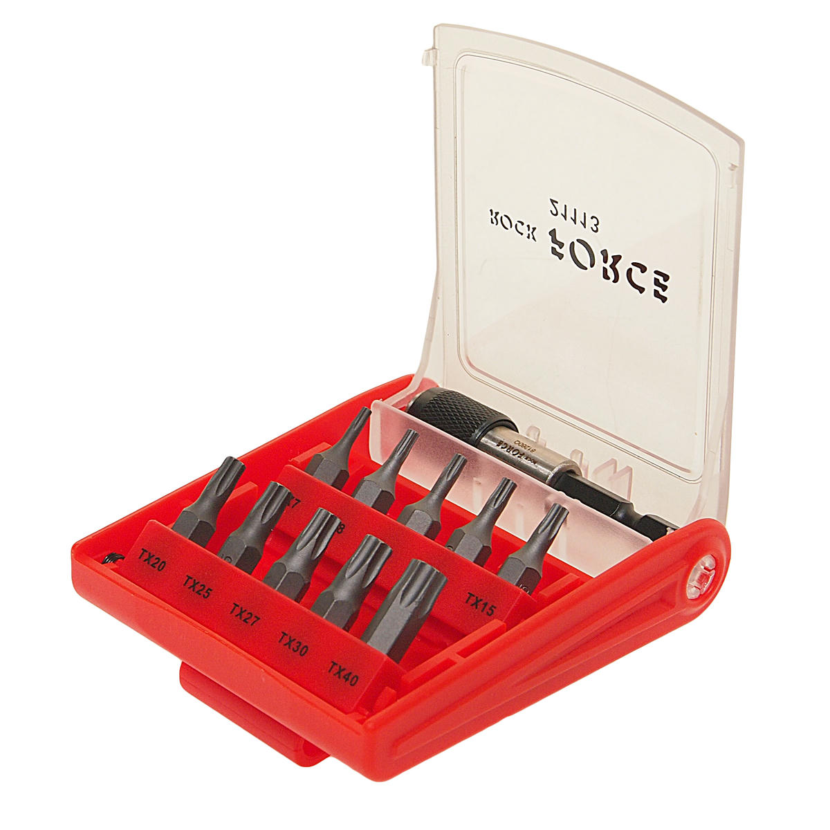 Набор вставок TORX 1/4" (T7-T40) с держателем 11пр ROCK FORCE preview 1
