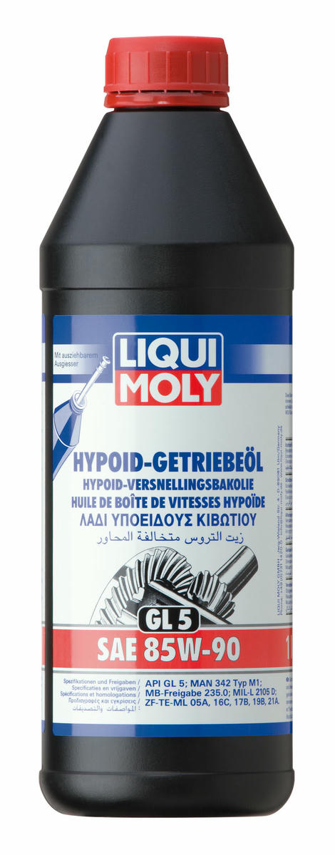Масло трансмиссионное LIQUI MOLY HYPOID-GETRIEBEOL 85W90 GL-5 1л мин. preview 1