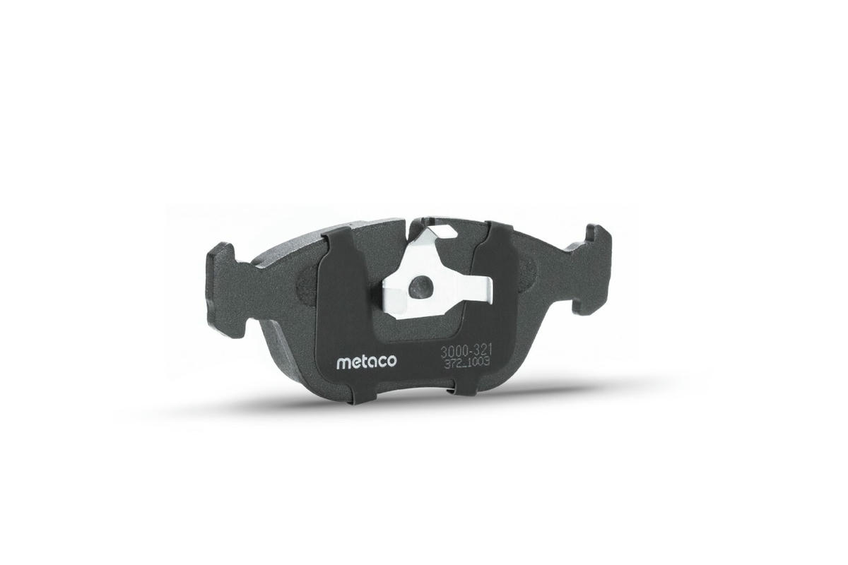 Колодки тормозные передние к-кт metaco 3000-321 preview 2