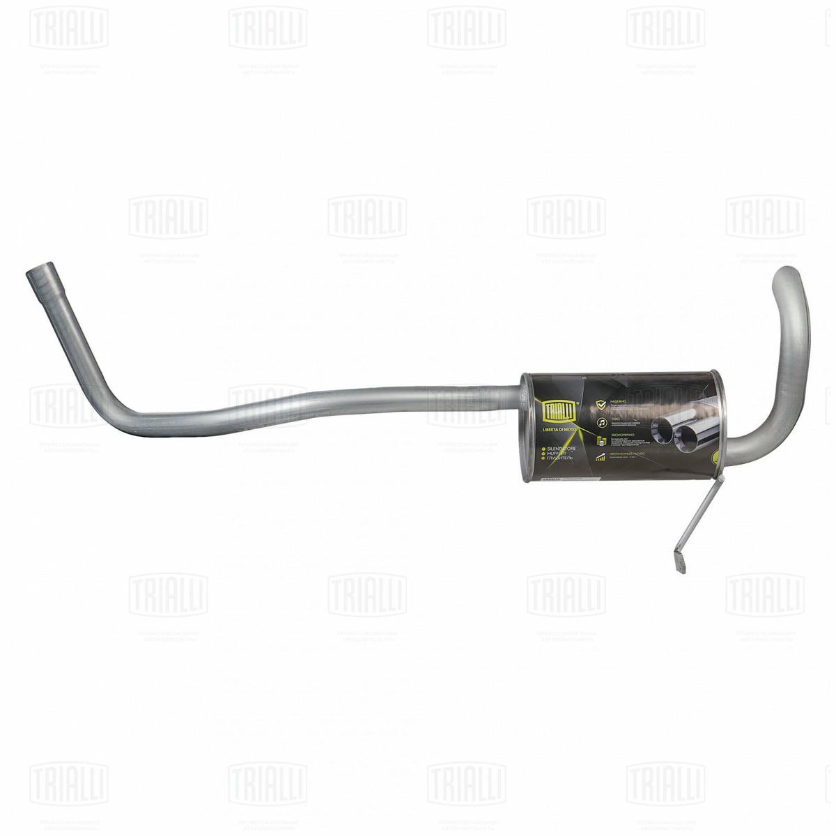 EMM 0908_глушитель задняя часть! Renault Megane/Scenic II 1.4-1.6 02-04 preview 1