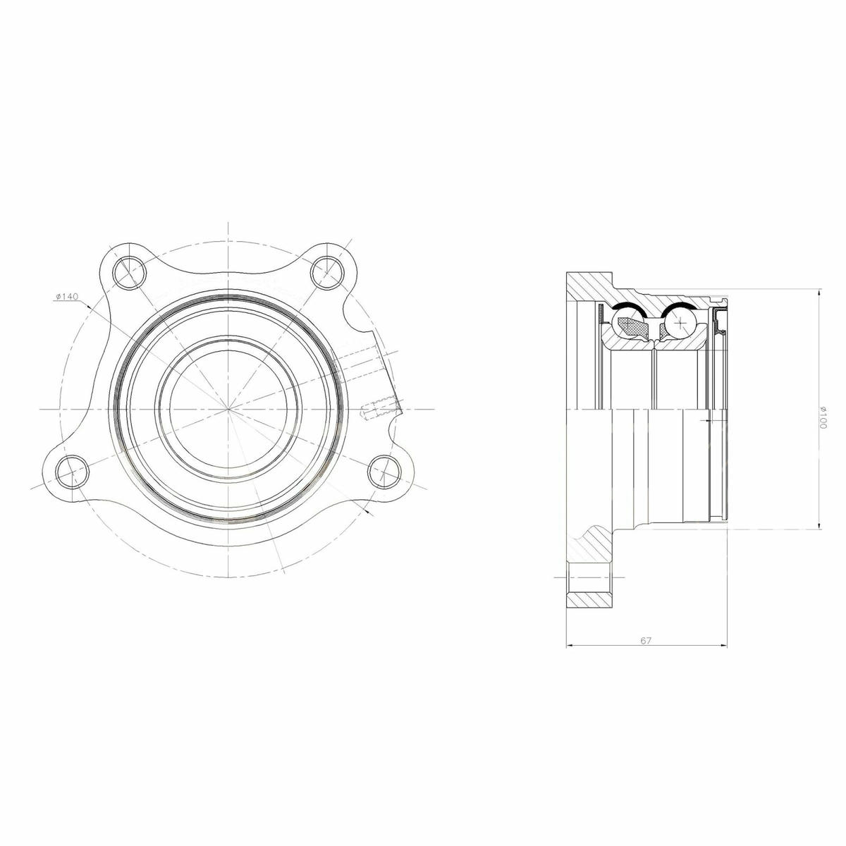 Подшипник ступицы TRIALLI MR 1907 preview 4