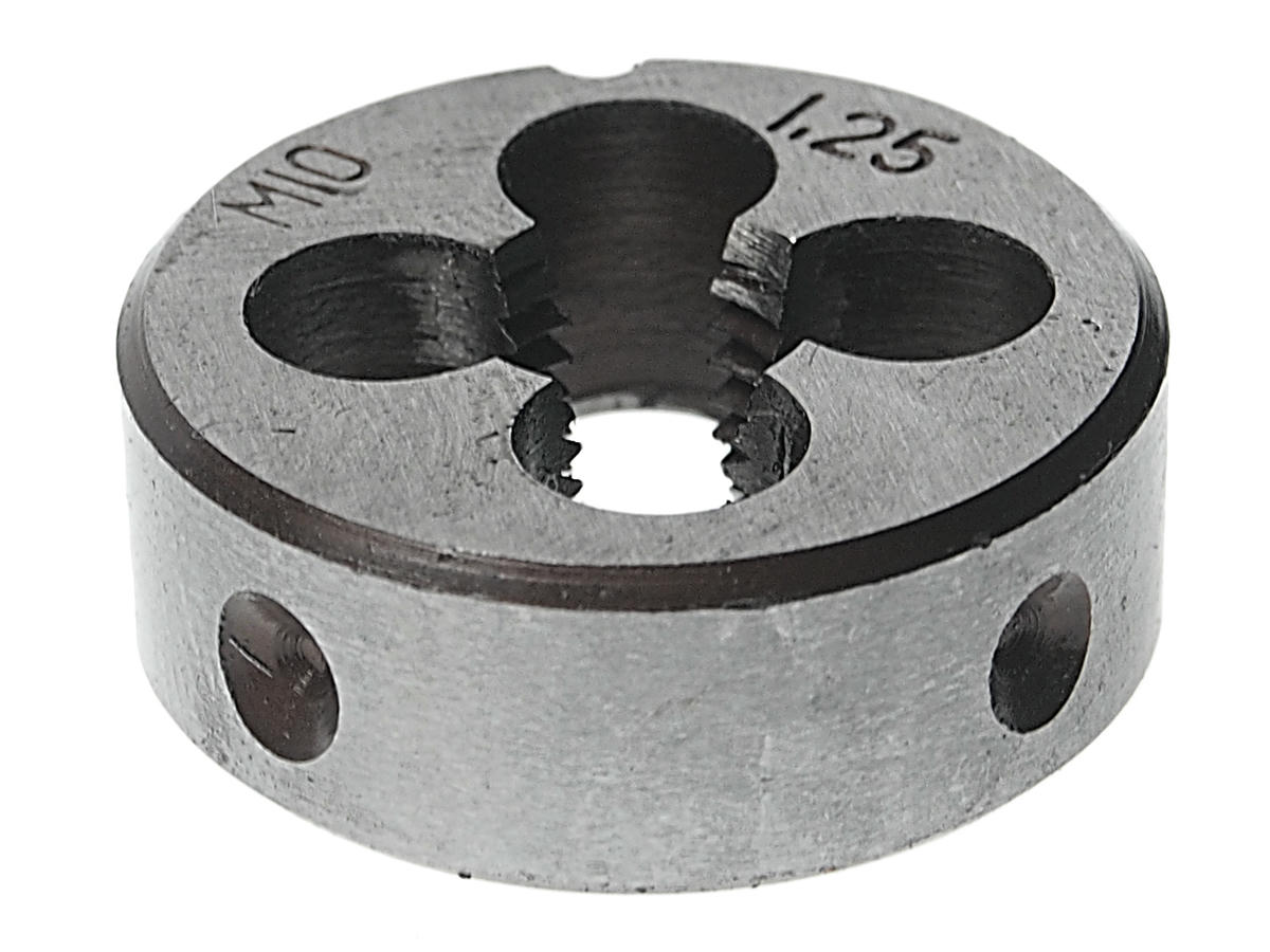 Плашка M10x1,25-o30мм, в пластиковом футляреЭВРИКА preview 1