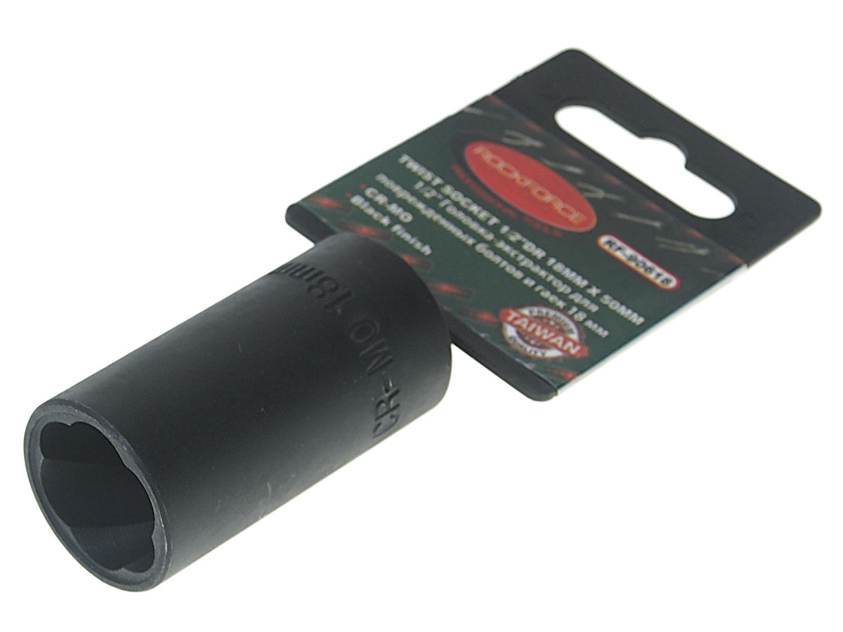 Головка экстрактор 18 1/2' для поврежденных болтов/гаек ROCK FORCE preview 1