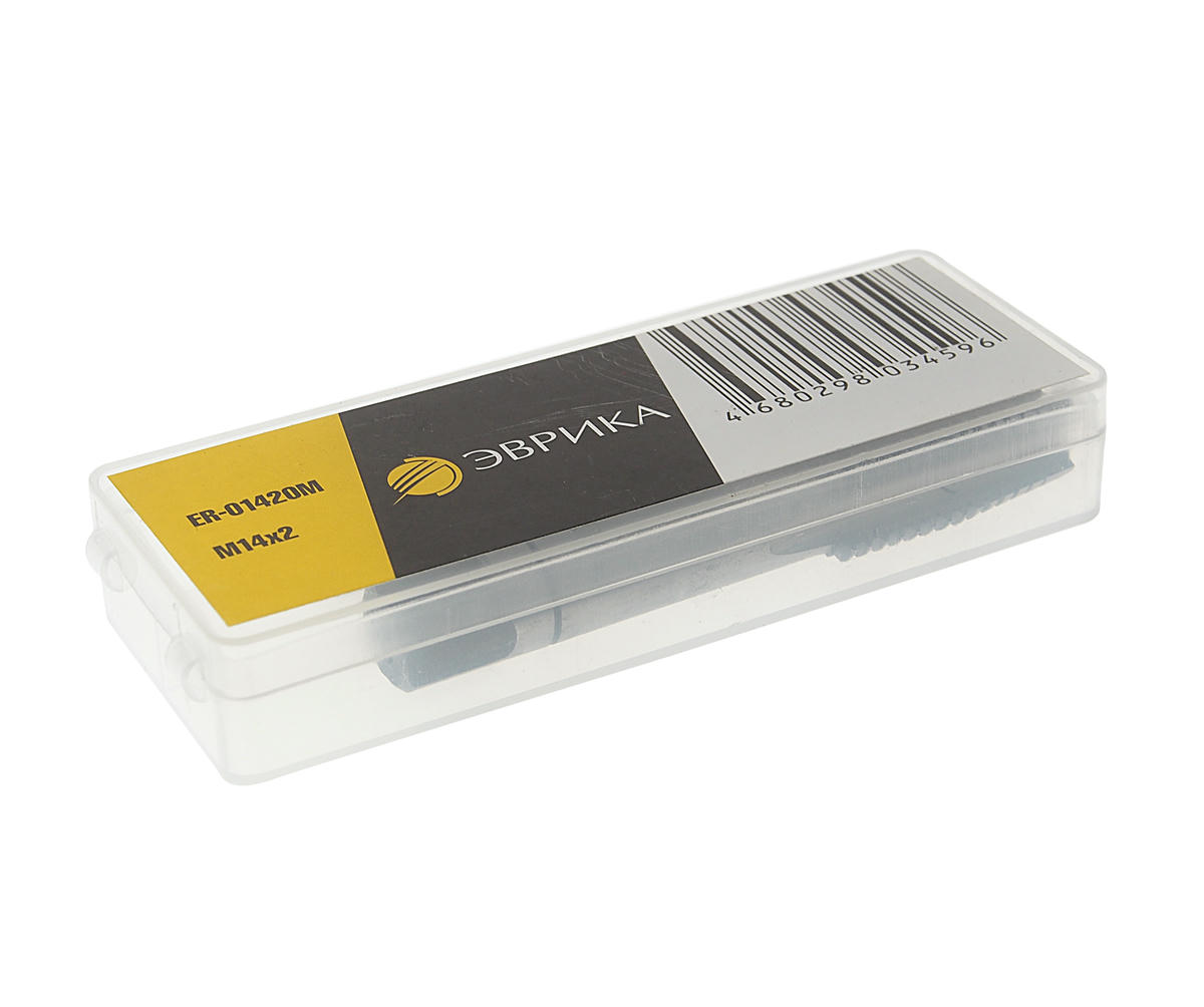 Метчик М14х2 (2шт) в пласт. футляре ЭВРИКА preview 1