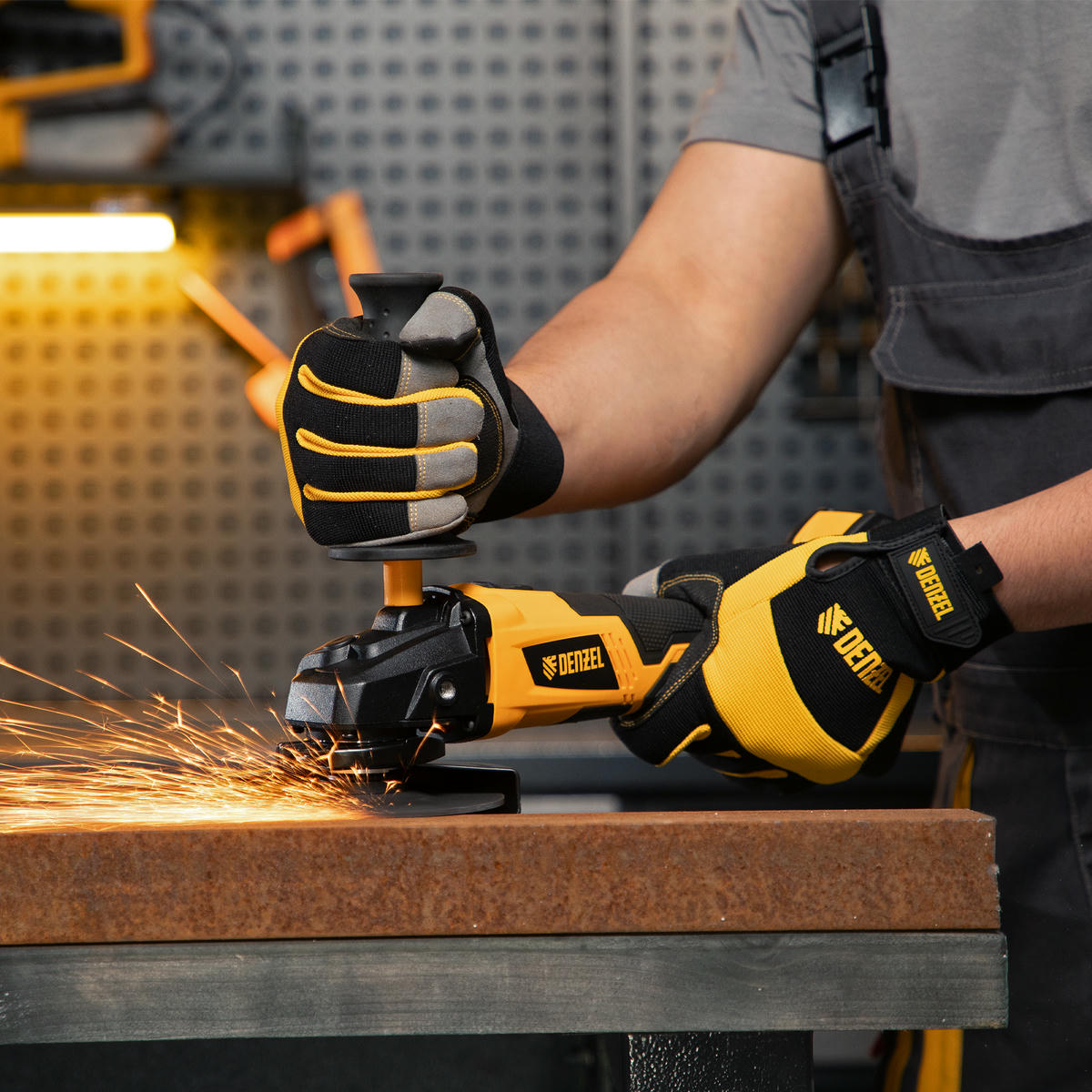 Машина углошлифовальная BLG-IB-18-125-4 аккумуляторная бесщет. Li-ion, 18В DENZEL preview 16