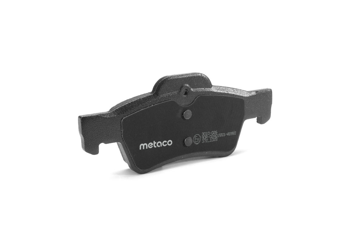 Колодки тормозные задние дисковые к-кт metaco 3010-026 preview 2 Колодки тормозные задние дисковые к-кт metaco 3010-026 preview 2
