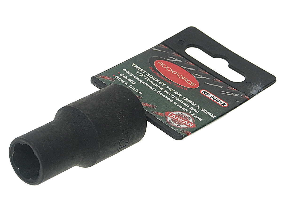 Головка экстрактор 12 1/2' для поврежденных болтов/гаек ROCK FORCE preview 1