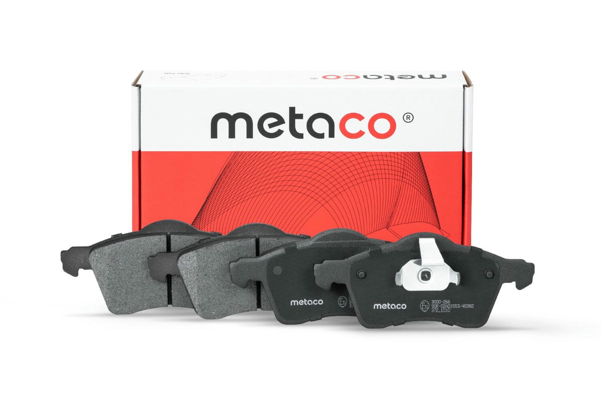 Колодки тормозные передние к-кт metaco 3000-266 preview 1 Колодки тормозные передние к-кт metaco 3000-266 preview 1