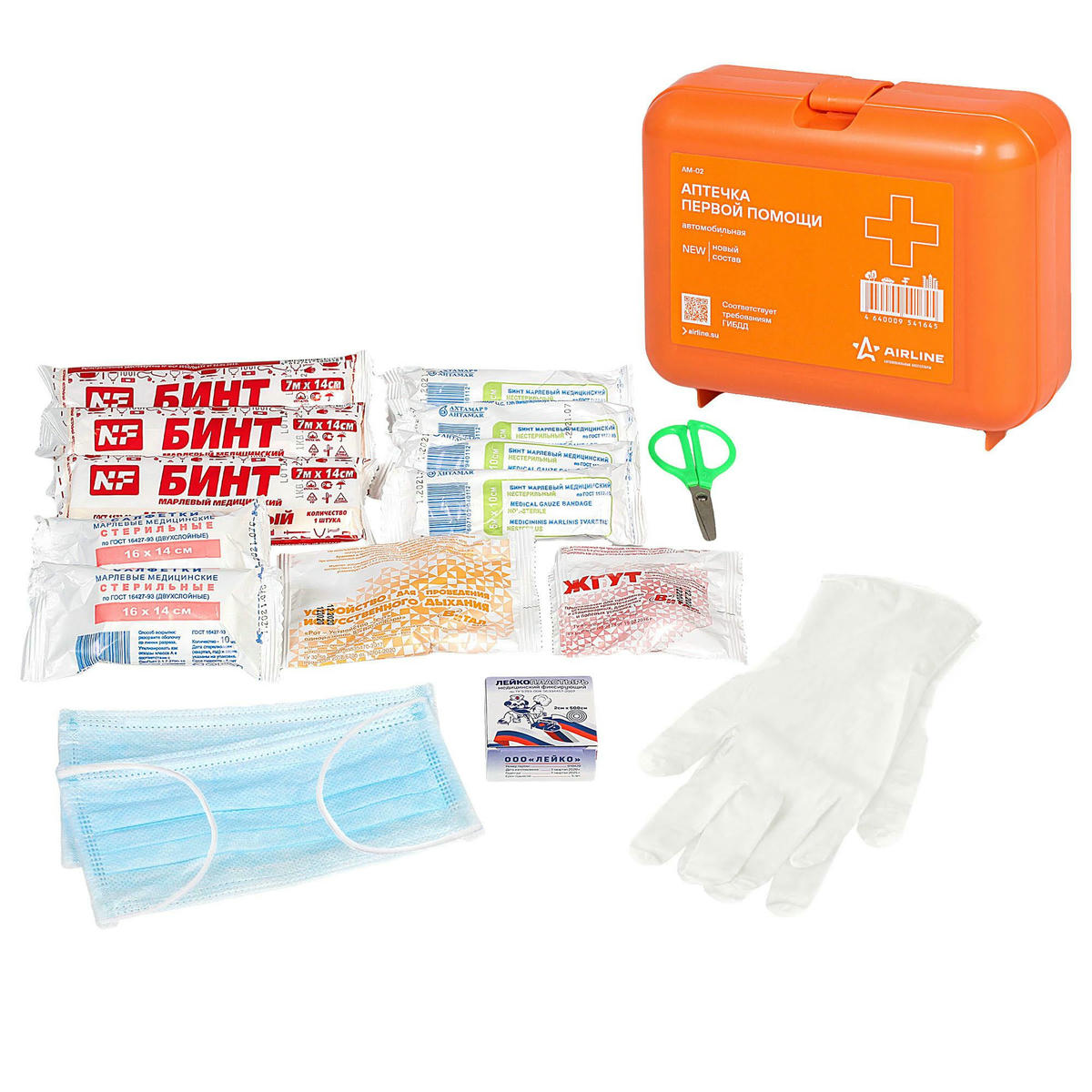 AM-02_аптечка первой помощи !в пластиковом кейсе preview 2