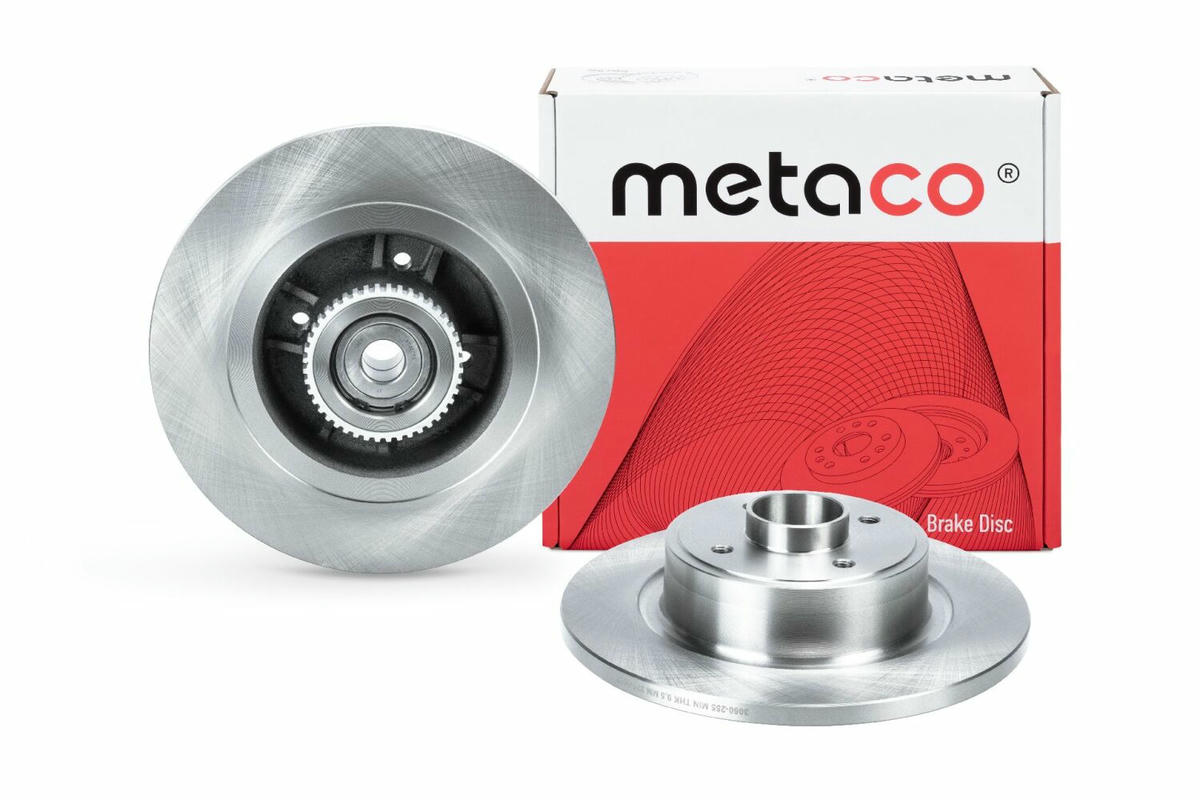 Диск тормозной задний metaco 3060-255 preview 2