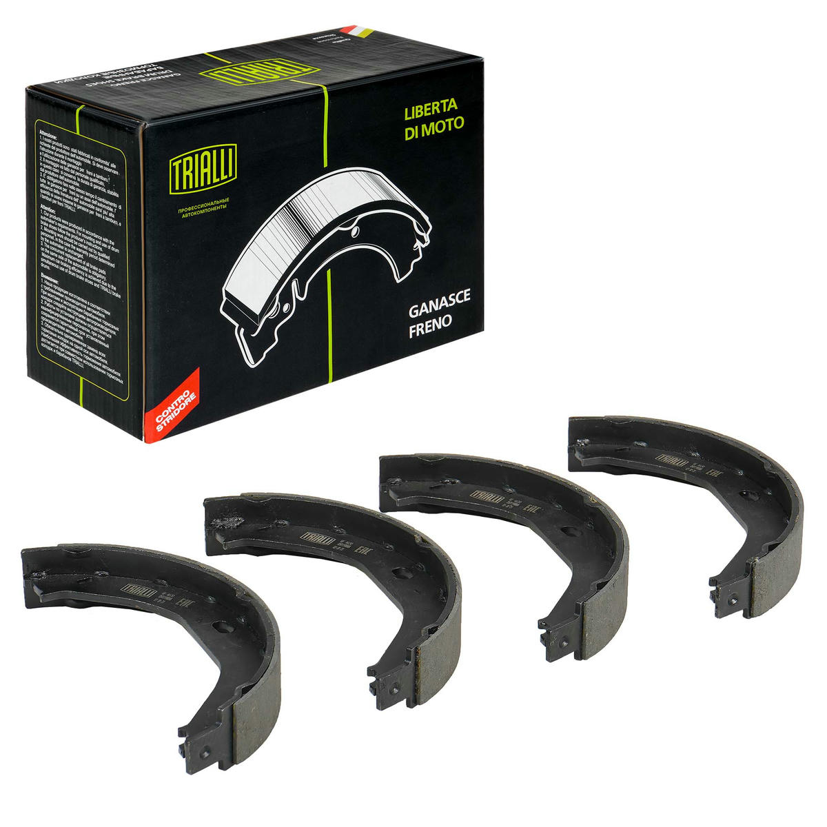Колодки барабанные к-кт TRIALLI GF 4630 preview 1