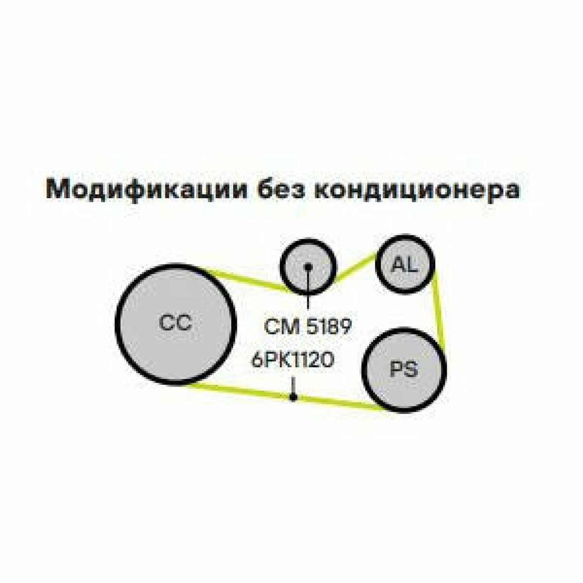 Ролик ГРМ TRIALLI CM 5189 preview 5