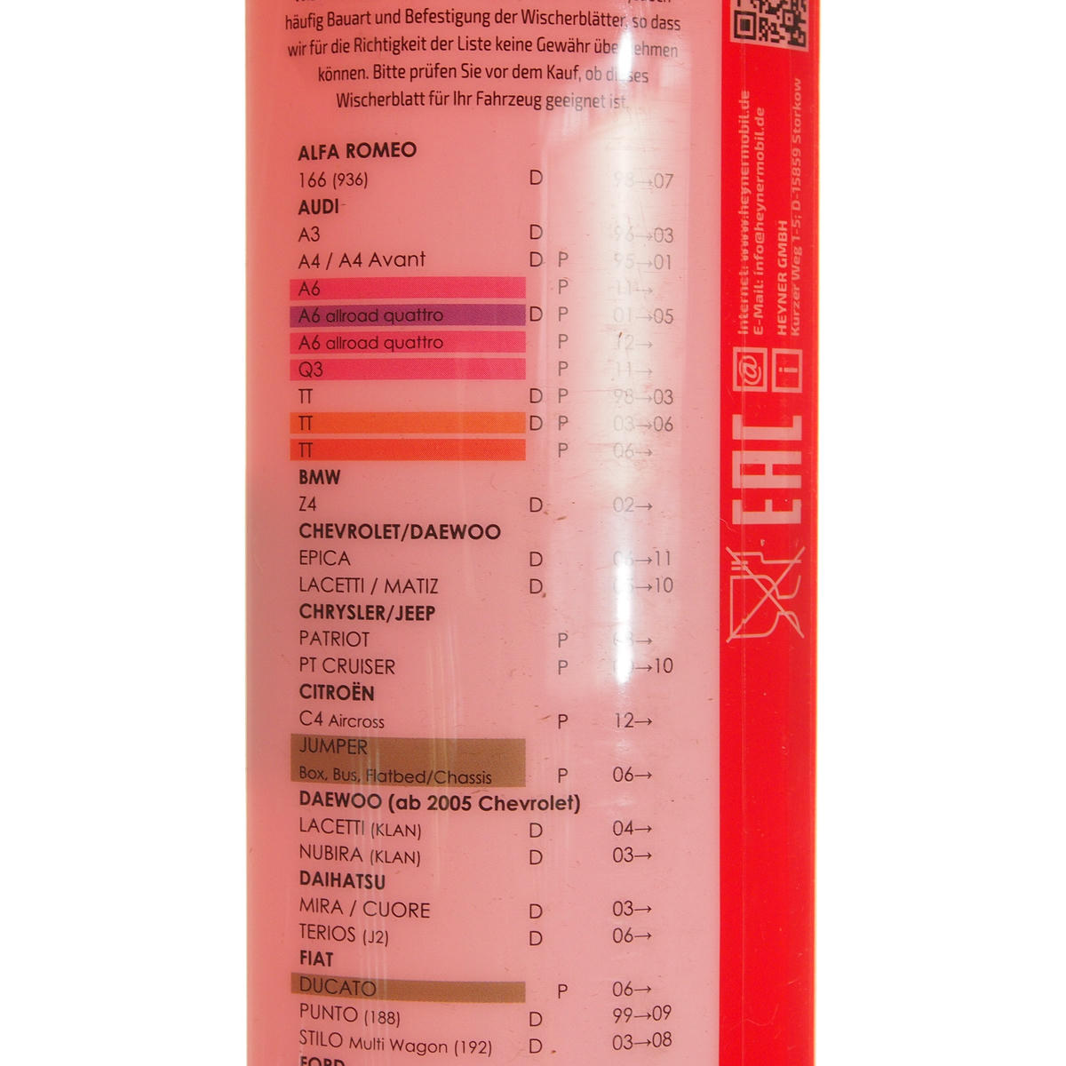 Щетка стеклоочистителя AL-281 "SUPER FLAT PREMIUM" 530мм (21") HEYNER/1/50 preview 2