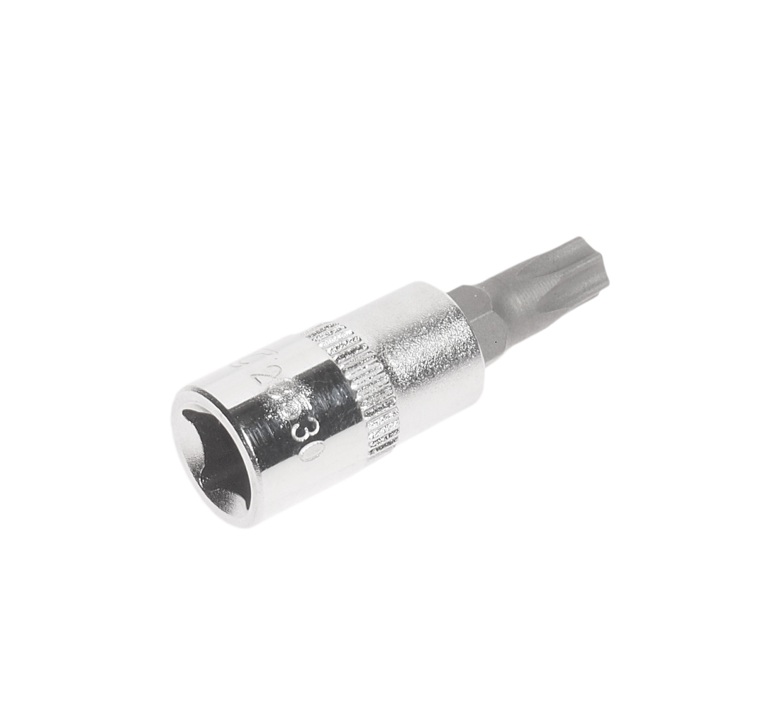 Головка торцевая TORX 1/4" х T30H 37мм с отверстием JTC preview 1