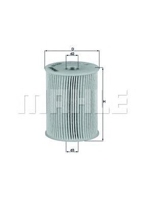 Фильтр топливный KNECHT KX 231 D preview 1