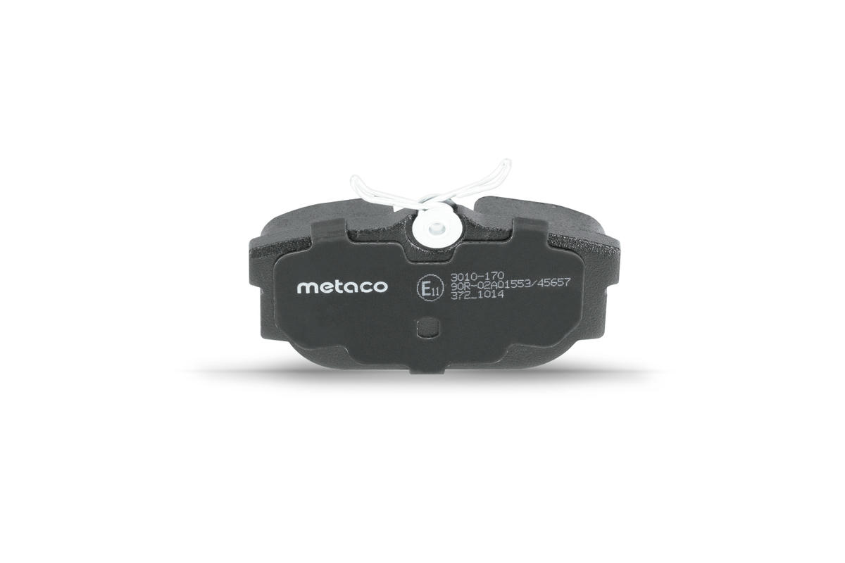 Колодки тормозные задние дисковые к-кт metaco 3010-170 preview 3
