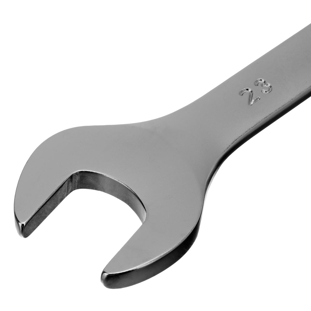 Ключ комбинированный 23 мм, CrV, матовый хром STELS preview 3