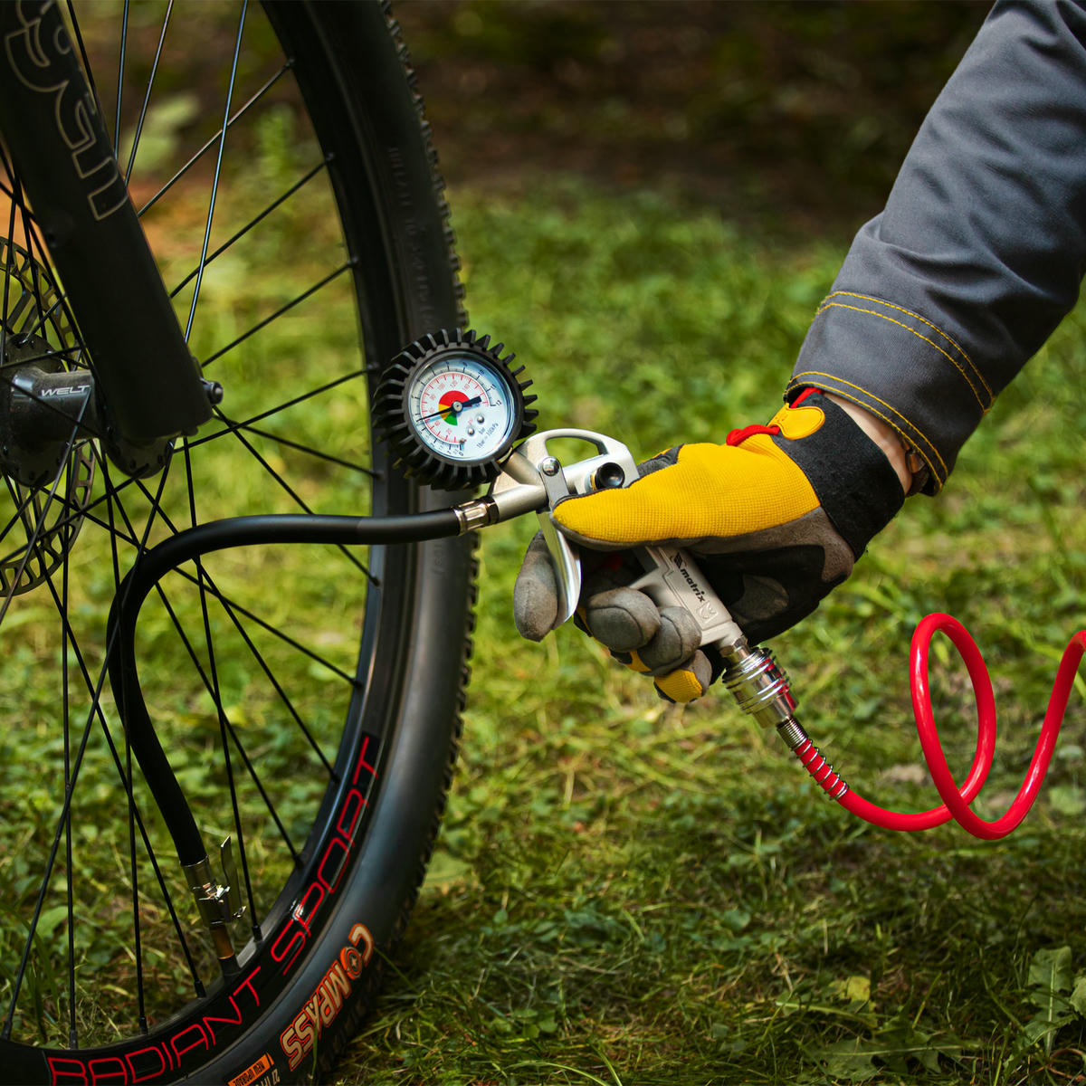 MATRIX 57322 Пистолет для подкачки шин, пневматический preview 6