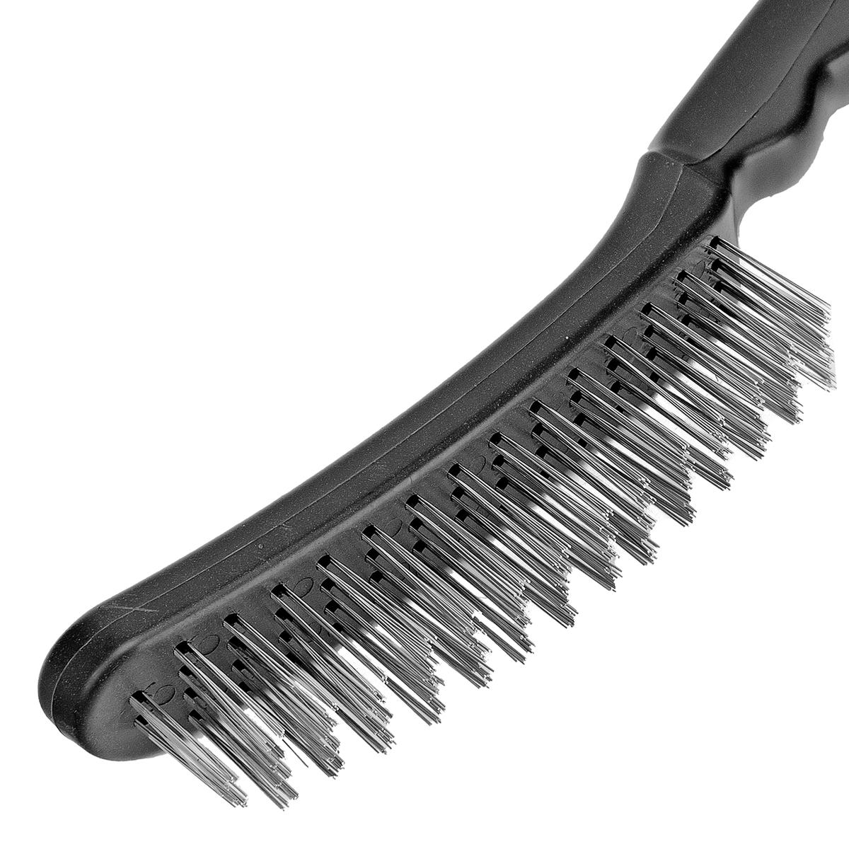Щетка 4-рядная металлическая с пластмассовой ручкой SPARTA 748665 preview 4