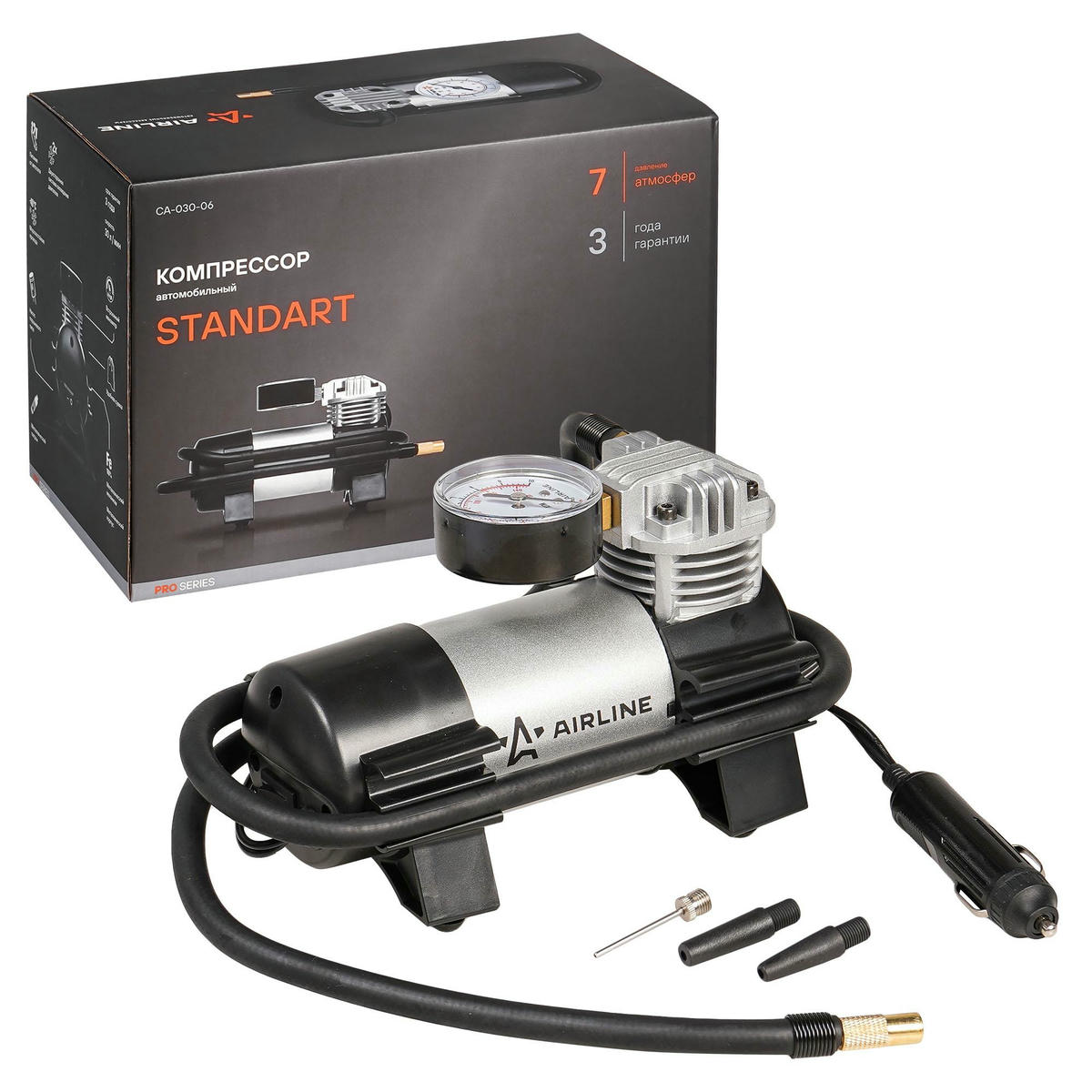 Компрессор подкачки колес AirLine CA-030-06 preview 2