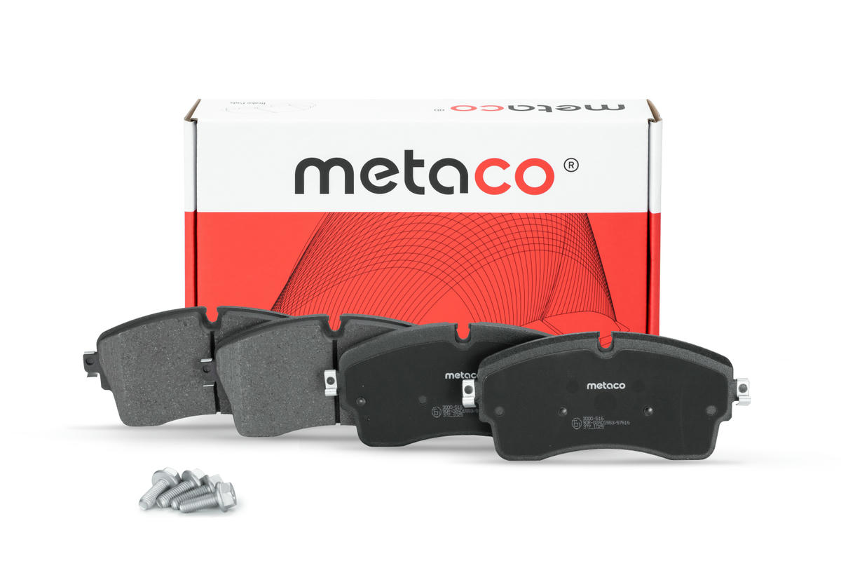 Колодки тормозные передние к-кт metaco 3000-516 preview 1