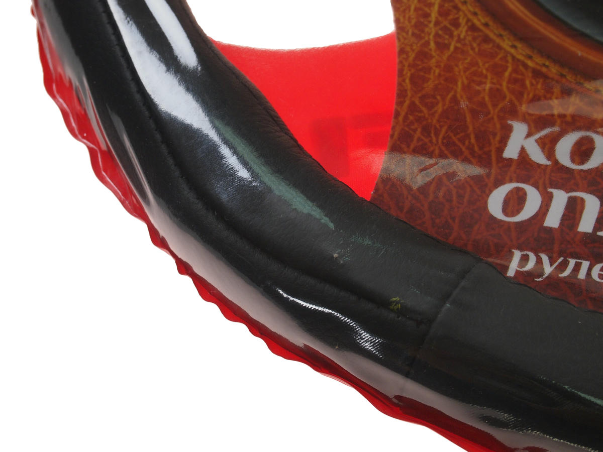 Оплетка на руль AP-1020 BLACK натуральная кожа AUTOPROFI preview 1