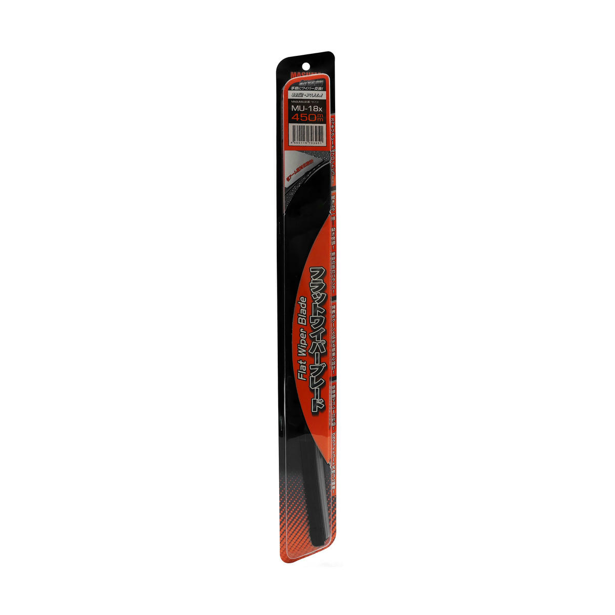 Щетка стеклоочистителя 450 мм бескаркасная 1 шт MASUMA Flat Wiper Blade MU-18x preview 4